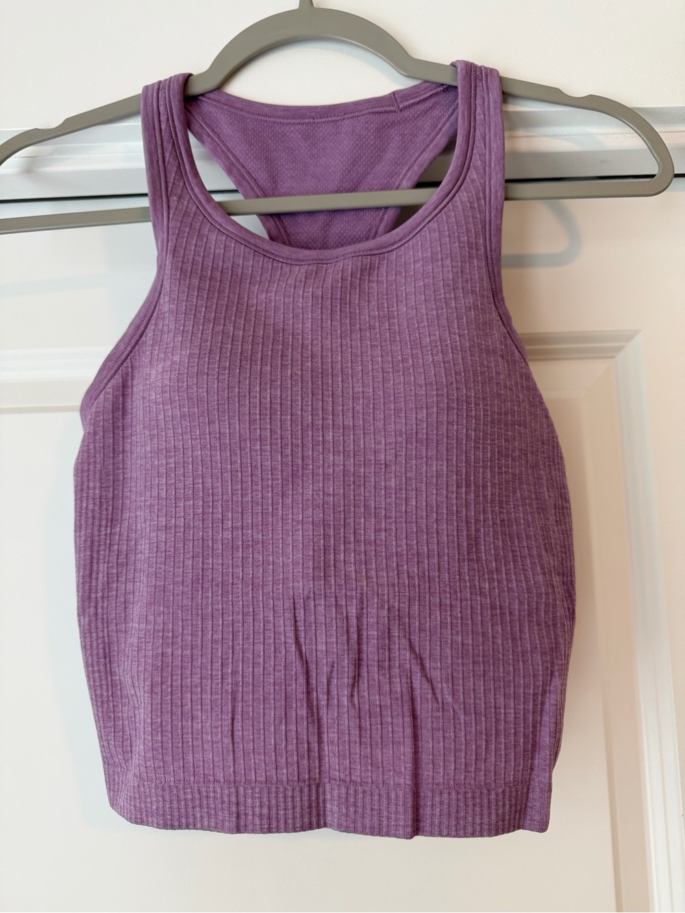 Lululemon Ebb to Street Racerback Cropped Tank